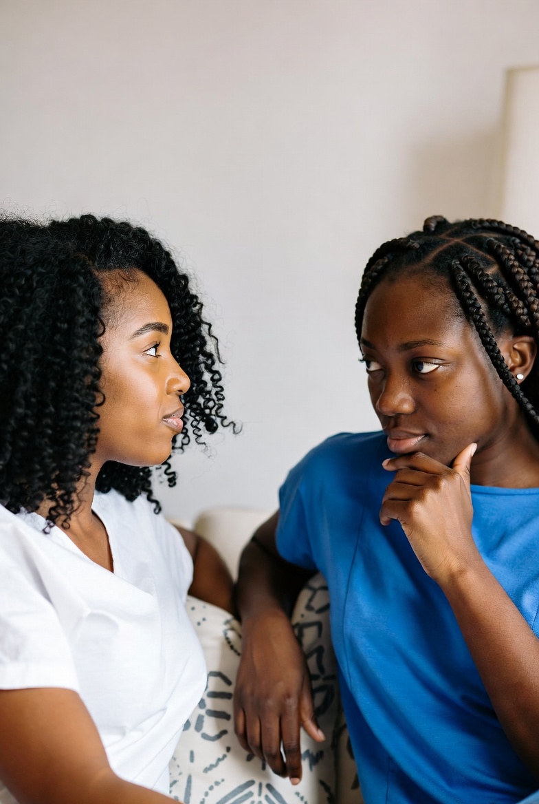 Women sharing knowledge and philosophy together